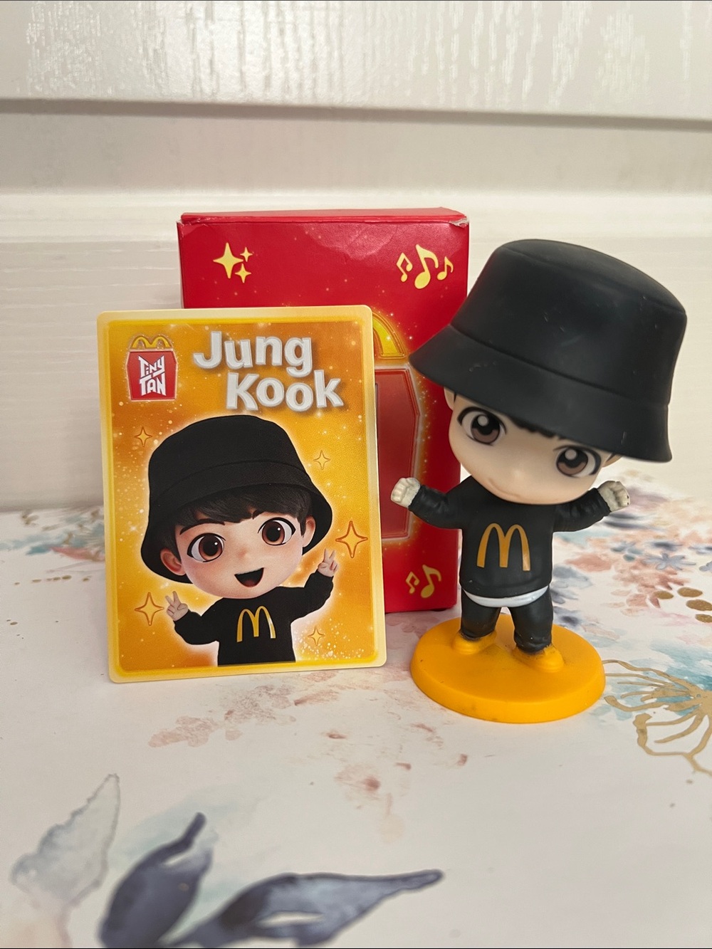 McDonald's Tiny Tan Happy Meal Toy - BT Jung Kook